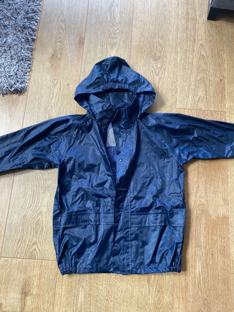 Kids Blue waterproof jacket
