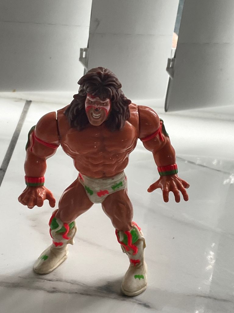 Vintage ultimate warrior Wrestling Action Figure – Good Condition