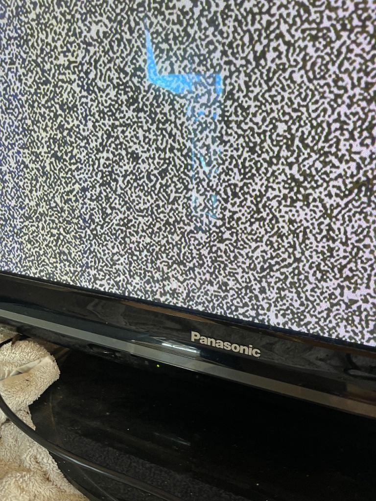 Panasonic Black TV – Good Condition, Working