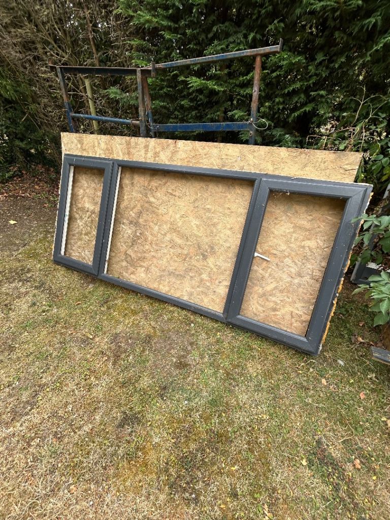 Anthracite upvc Window. 