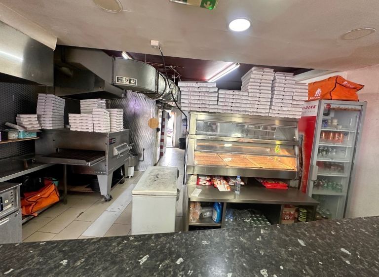 Takeaway fast food shop