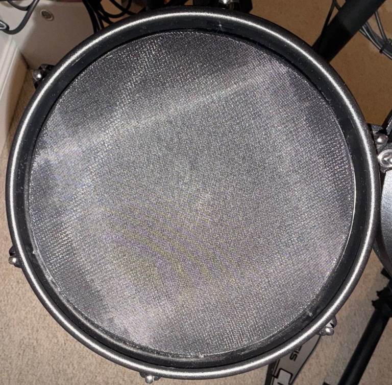 Alesis Turbo Mesh Drum Kit - Electric Drum Set | Quiet 8" Mesh Pads (inc. 2 drum sticks)