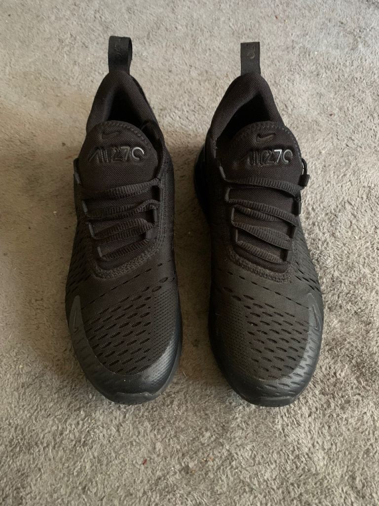 Nike Air Max 270 Trainers - Black, Good Condition