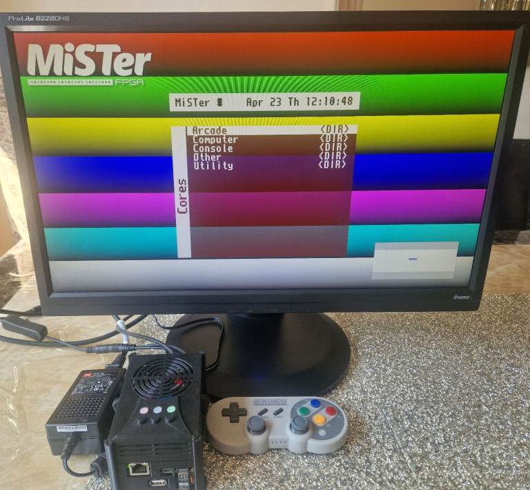 Ultimate Mister Fpga DE-10 Nano Digital + Analogue IO Case 128MB Sdram