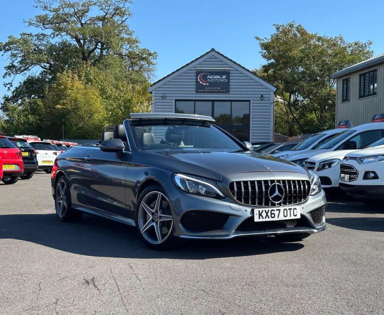 2017 Mercedes-Benz C Class 2.1 C220d AMG Line Cabriolet G-Tronic+ Euro 6 (s/s) 2dr CONVERTIBLE Di...