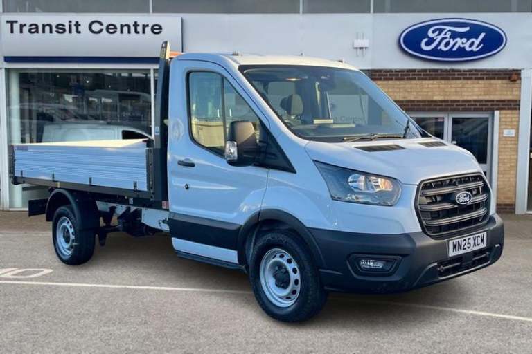 image for 2025 Ford Transit 350 Leader L2 MWB Single Cab Tipper RWD 2.0 EcoBlue 165ps 1 Way DAP, TOW BA Tip...