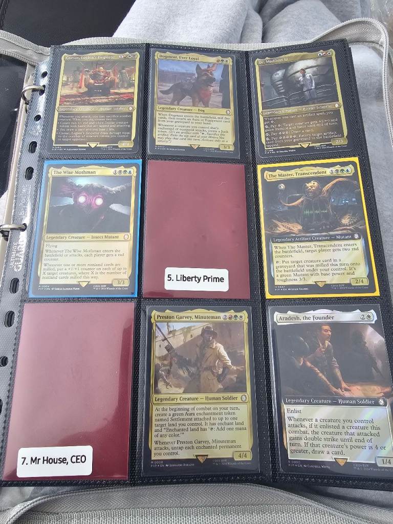 Mtg Fallout commander deck + 2x secret lairs collection 