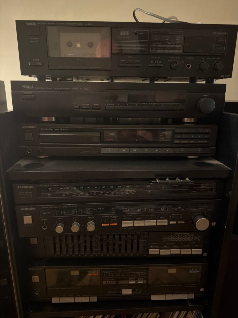 Yamaha and Technics seperates and technics speakers 