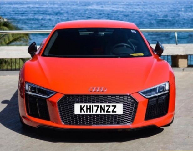 KHANZZ Cherished Private Number Plate 