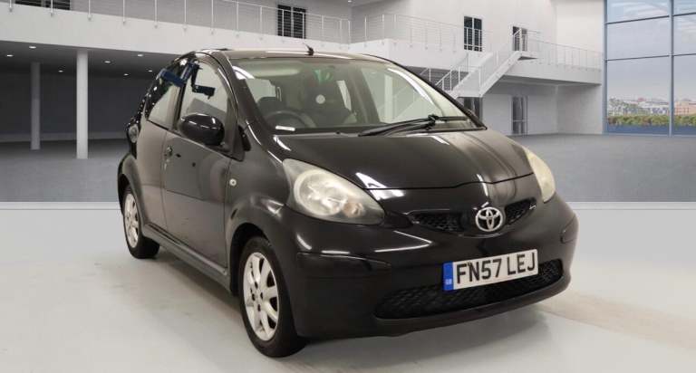 2007 Toyota AYGO 1.0 VVT-i Black Euro 4 5dr HATCHBACK Petrol Manual