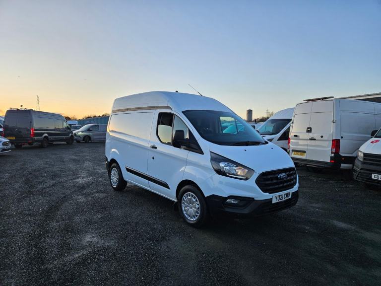 2021 ON 21 PLATE FORD TRANSIT CUSTOM 320 TDCI HIGH TOP ULEZ FREE ZONE