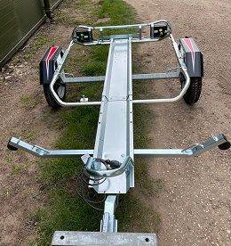 Single Motorcycle Trailer 300kg MGW - Erde