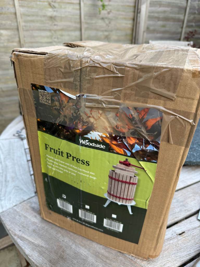 Fruit Press - used once in good condition.