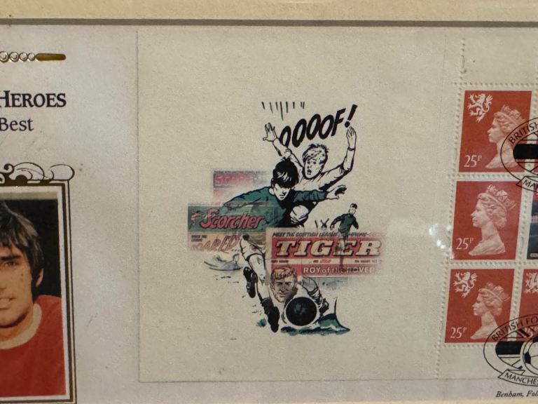 George Best “Football Heroes” Royal Mail Limited-Edition Memorabilia 🏆⚽