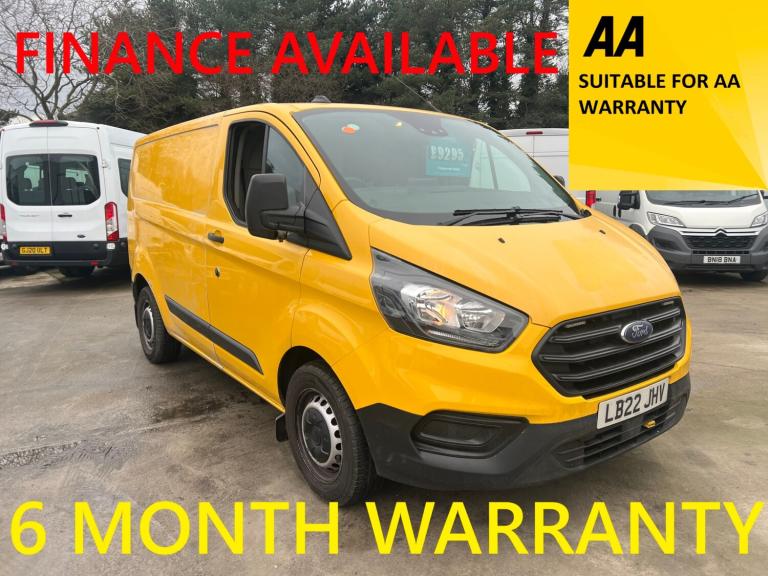 2022 Ford Transit Custom 2.0 EcoBlue 130ps Low Roof Leader Van PANEL VAN Diesel Manual