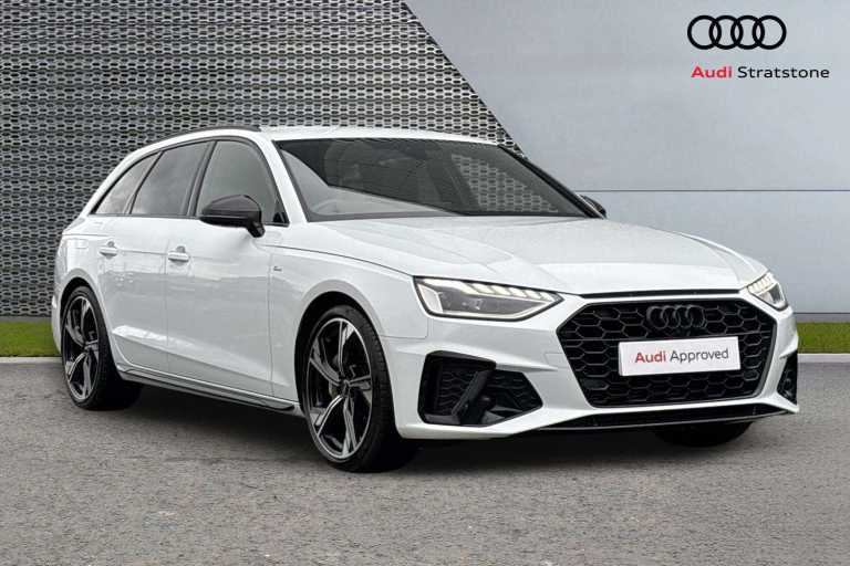  Audi A4 40 TFSI 204 Black Edition 5dr S Tronic Estate Petrol Automatic