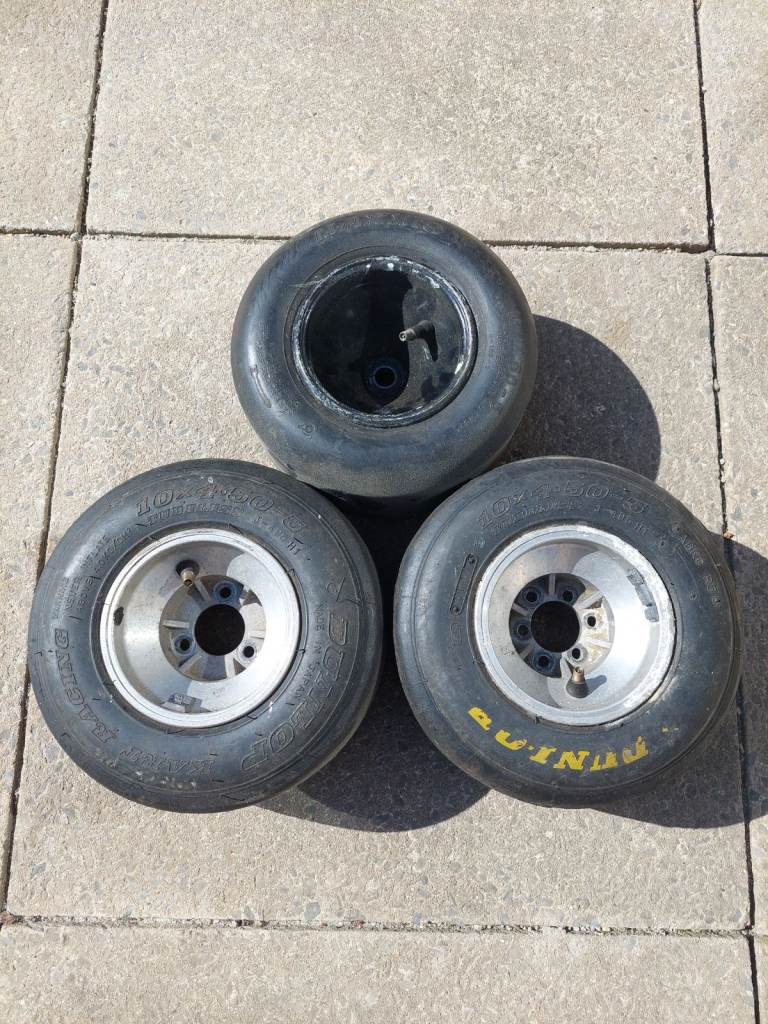 Go kart wheels and tyres