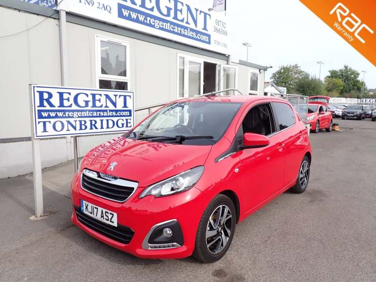 2017 Peugeot 108 1.2 PureTech Allure Hatchback 5dr Petrol Manual Euro 6 (82 ps)