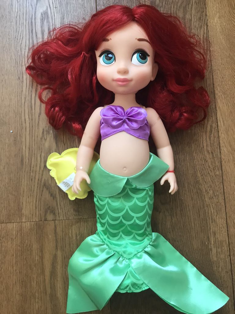 Disney store animator doll little mermaid