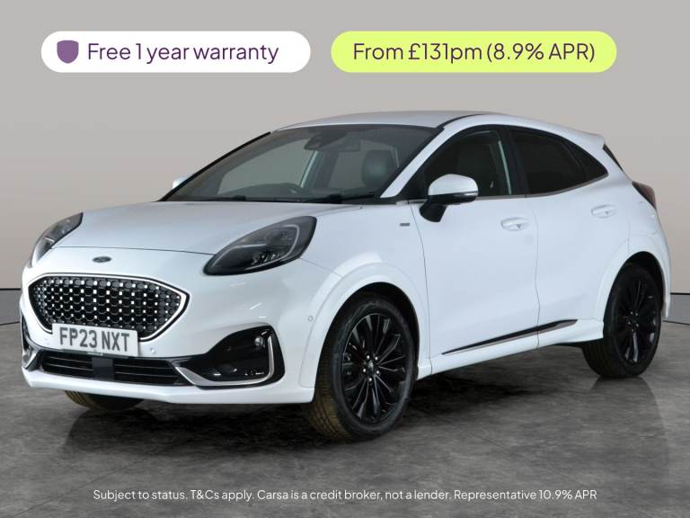2023 Ford Puma 1.0T EcoBoost MHEV ST-Line Vignale SUV 5dr Petrol Hybrid Manual Euro 6 (s/s Suv Hy...