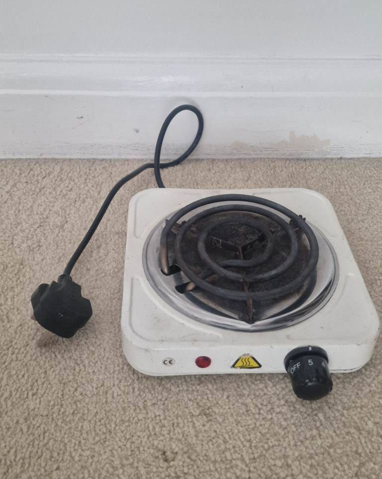 Charcoal Burner white - Good condition