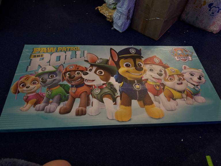 Paw patrol canvas 
