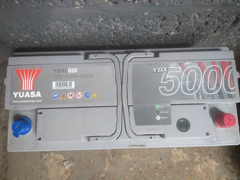 Heavy duty car/van battery 