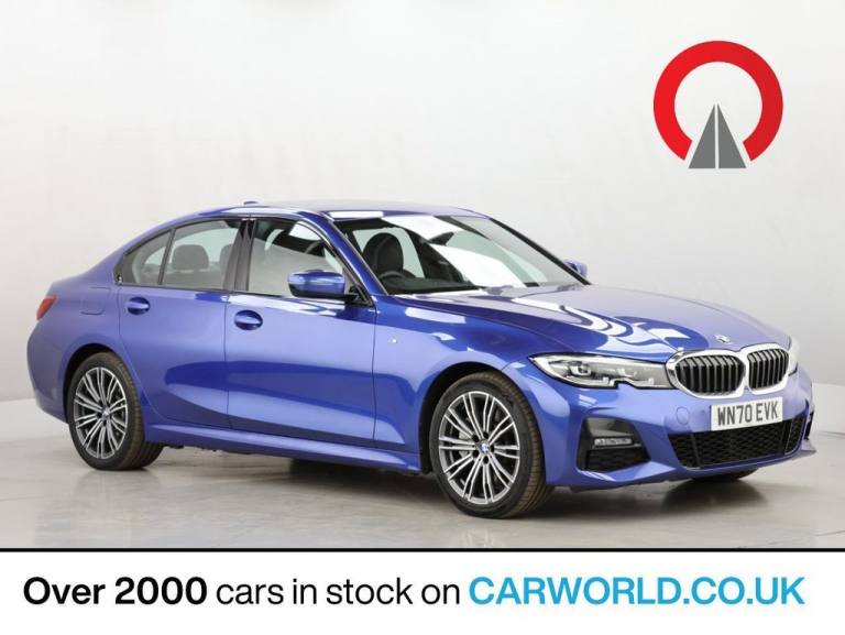 2020 BMW 3 Series 2.0 330e 12kWh M Sport Saloon 4dr Petrol Plug-in Hybrid Auto Euro 6 (s/s) ( Sal...