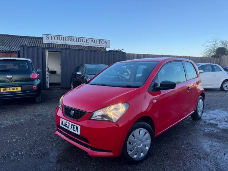 2012 SEAT Mii 1.0 12v S AC Hatchback 3dr Petrol Manual Euro 5 (60 ps) Hatchback Petrol Manual