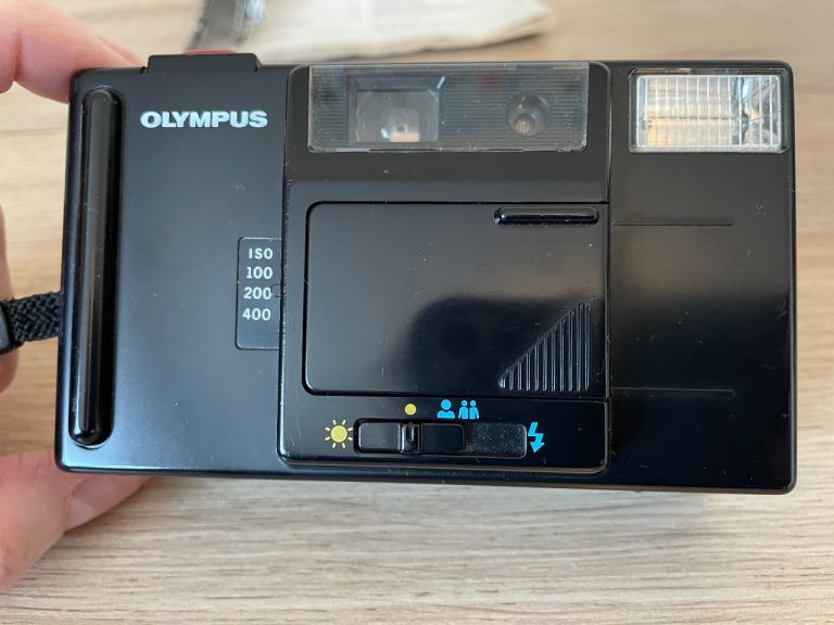 Olympus Supertrip 35mm film camera