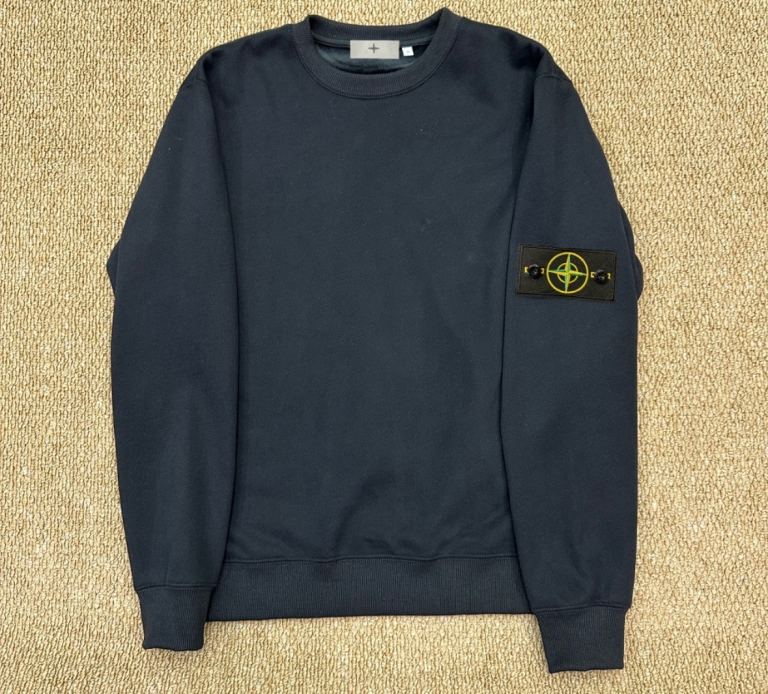 Stone Island Black Sweatshirt - Brand New with Tags