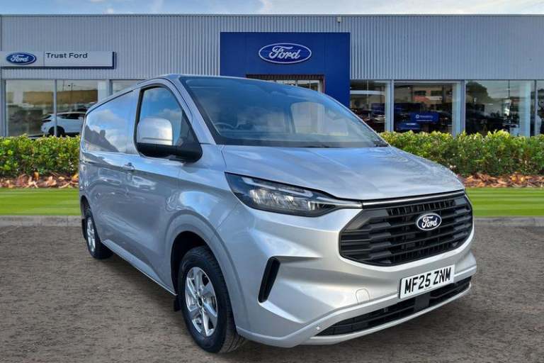 2025 Ford Transit Custom 280 Limited AUTO L1 SWB FWD 2.0 EcoBlue 136ps Low Roof, HEATED FRONT SEA...