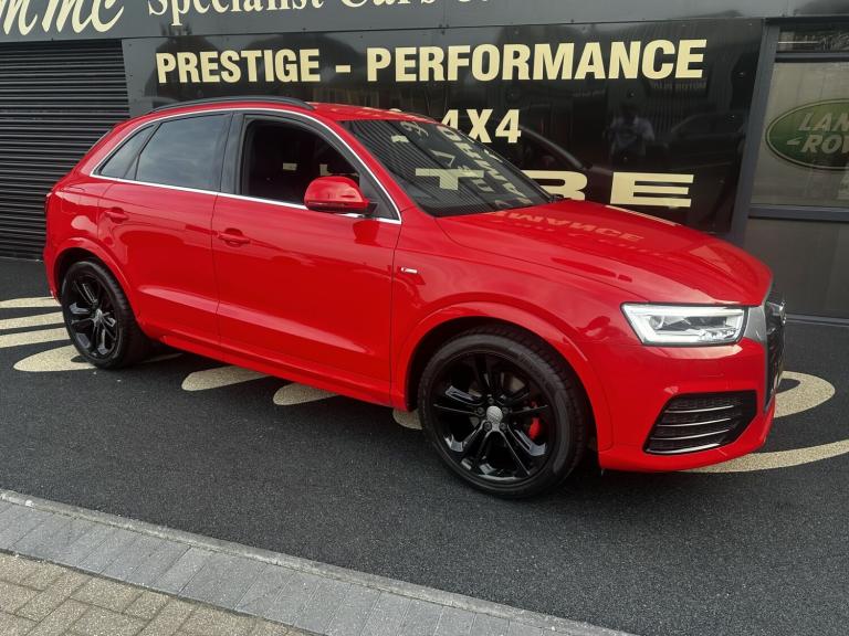 AUDI Q3 2.0 TDI S line Plus Red Manual Diesel 2016