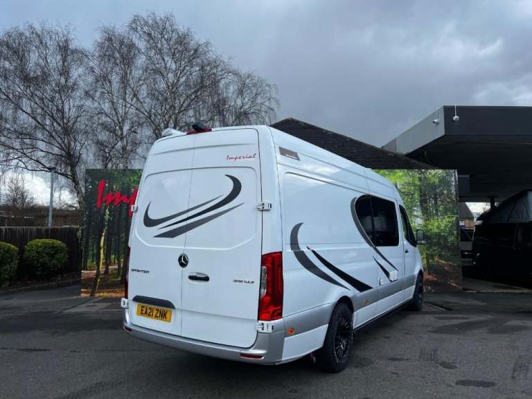 2021 Mercedes Benz Sprinter 3.5t H2 Progressive campervan racehome 5 door Cam...
