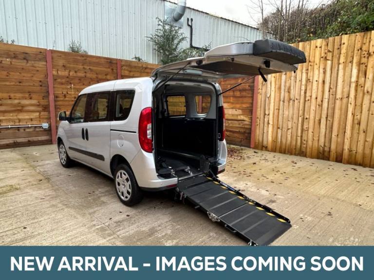 2018 Fiat Doblo 3 Seat Wheelchair Accessible Disabled Access Vehicle WAV MPV Petrol Manual