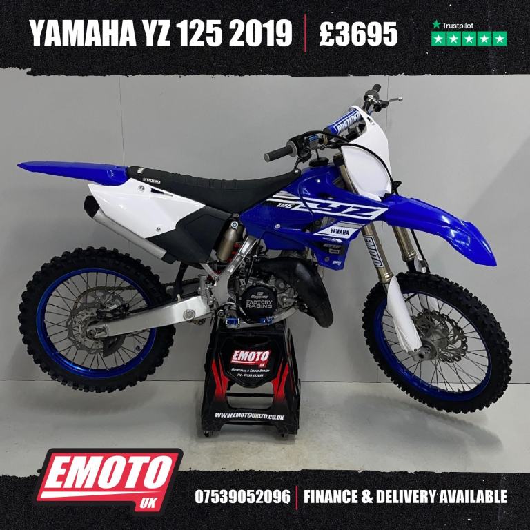 YAMAHA YZ 125 2019 Motocross Bike 125cc @EmotoUK - Finance Available