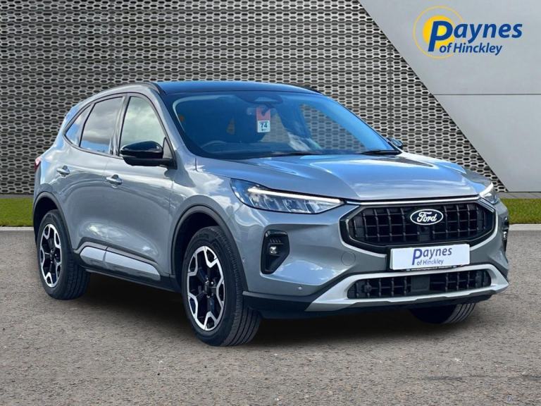 2024 Ford Kuga Active 2.5 fHEV Hybrid in Solar Silver, 1 Owner Car, Full History