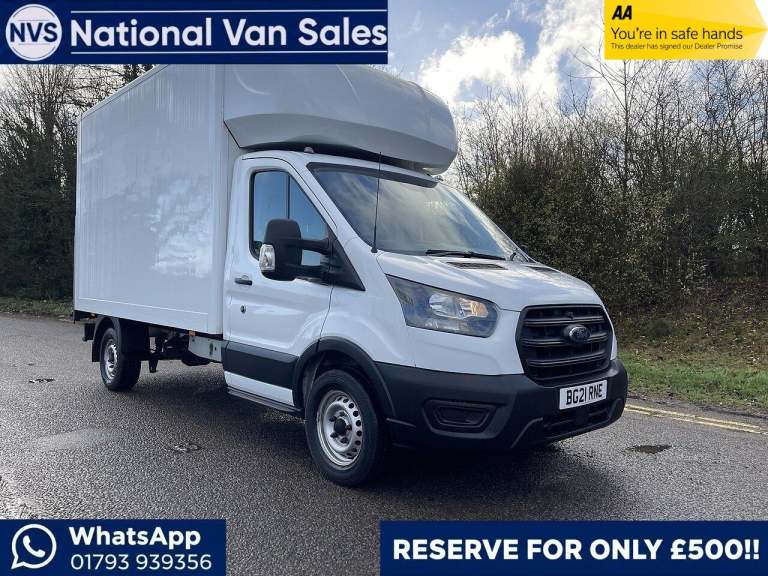 2021 Ford Transit 2.0 350 EcoBlue Leader Luton 3dr Diesel Manual RWD L3 Euro 6 (s/s) (130 ps) CHA...