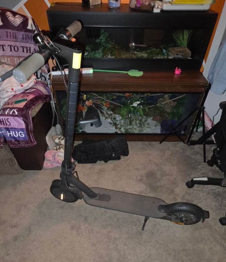 Electric Scooter - Grey, Good Condition