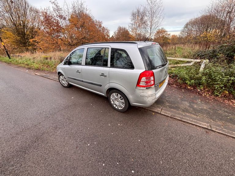 2009 1.6 PETROL VAUXHALL ZAFIRA 7 seater MPV for sale