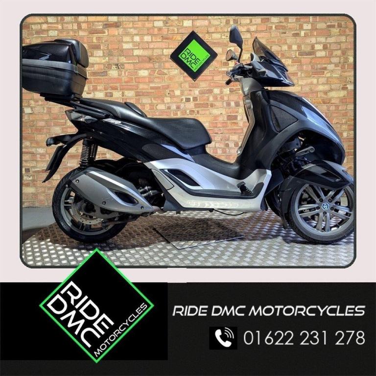 PIAGGIO MP3 300 YOURBAN LT. 10K MILES. FSH. CAR LICENSE. TIDY 2 OWNER BIKE