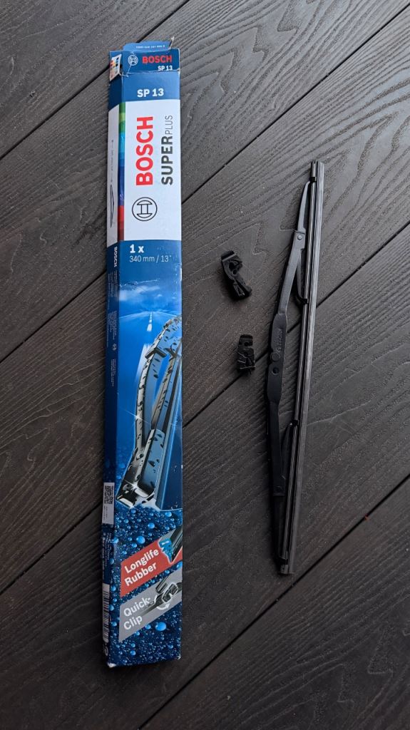 Wiper Blade SP13 Bosch Super Plus Conventional Blade 340mm 13 inch