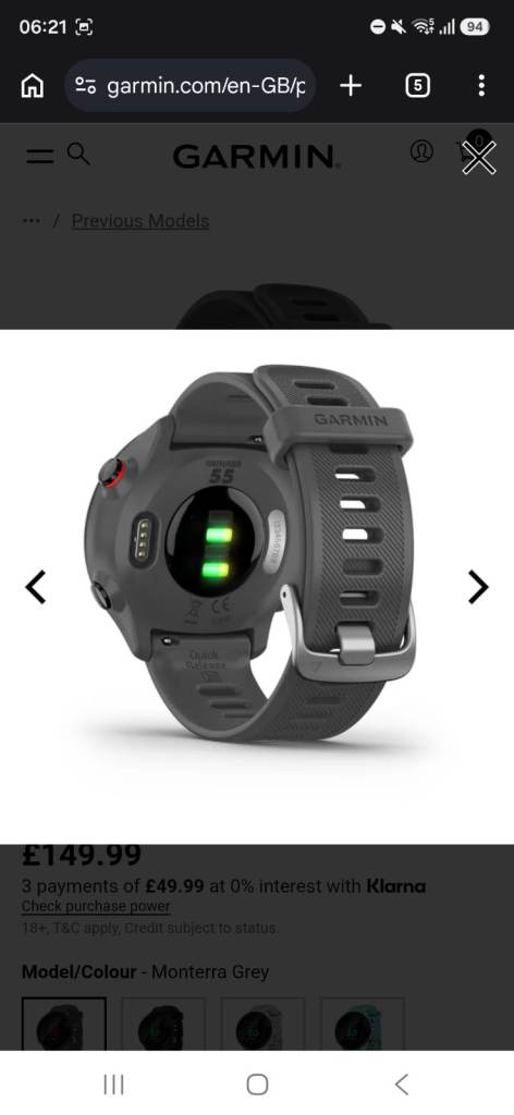 Garmin Forerunner 55