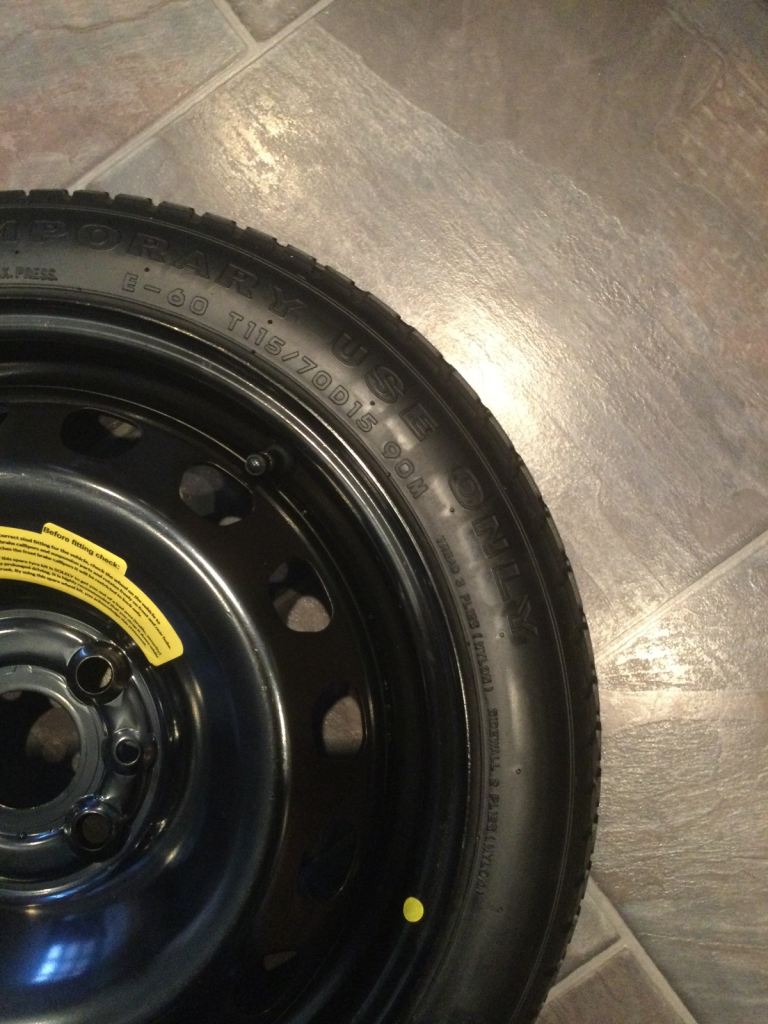 Kia picanto Space saver wheel 