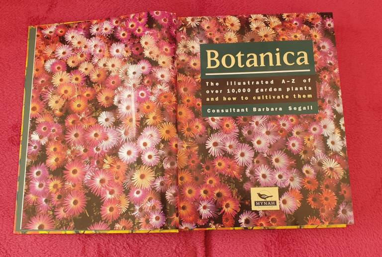 For all plant lovers - a mighty tome and CD full of information.