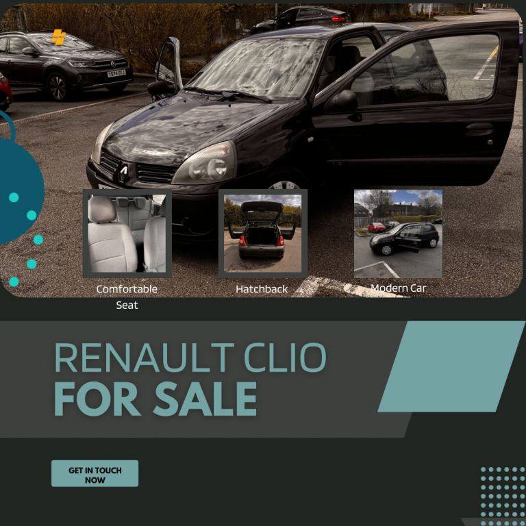 Renault Clio 1.1 Petrol 2006 Manual – Reliable First Car