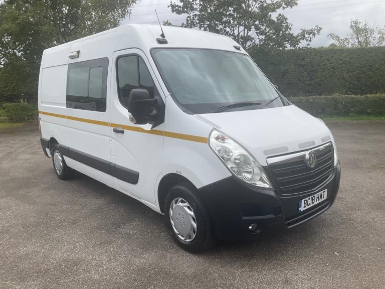 VAUXHALL MOVANO WELFARE VANS ON FINANCE FROM £283 PER PER MONTH 