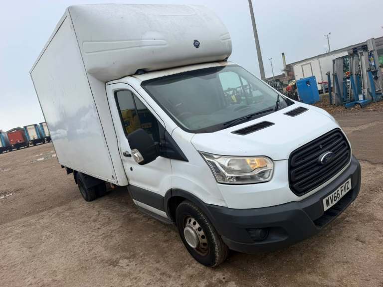 2016 Ford Transit 2.2 TDCi 125ps LUTON TAIL LIFT 3500kg CHAIN ENGINE EURO 6 Luton Diesel Manual