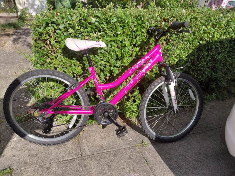 Girls mountain bike 24"wheels 