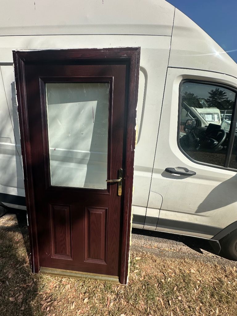 PVC Glazed Door
